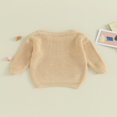 thumbnail image 2 of Chandails à Col pour Bébé à Manches Longues, Amples, en Tricot, 2 of 7