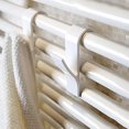 thumbnail image 5 of Crochet Universel pour Radiateur de Serviette 6 Pièces - Plastique, Blanc, 5 of 5