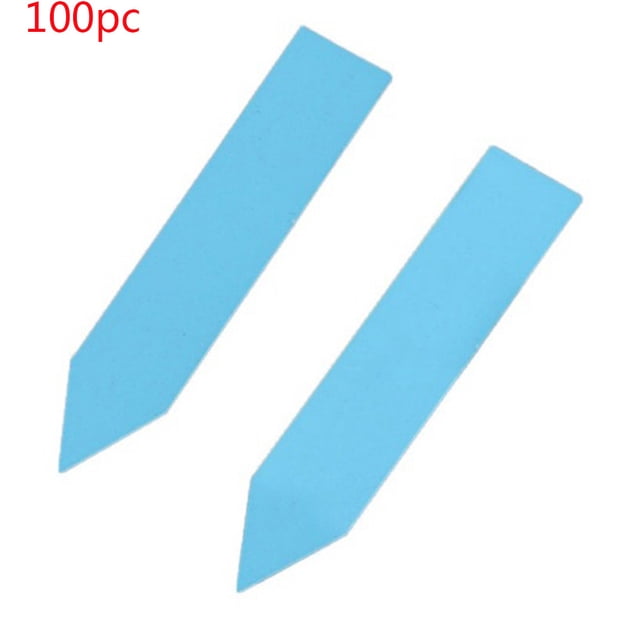 RXIRUCGD 100 Pcs Plastic Plant Seed Labels Pot Marker Nursery Garden Stake Tags 5cm x1cm