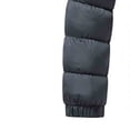 thumbnail image 4 of hoksml Men's Down Fill Winter Jacket Detachable Hooded Zip Up Coat with Zippered Pockets for Cold Weather, 4 of 5