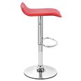 thumbnail image 3 of Bronte Living Leatherette Bar Stool with Adjustable Height, 360 Swivel Design, Low Backrest, Floor Protection and Pedestal Base with Comfortable Footrest for Kitchen, Bar - Series Miranda - Set of 2, 3 of 9