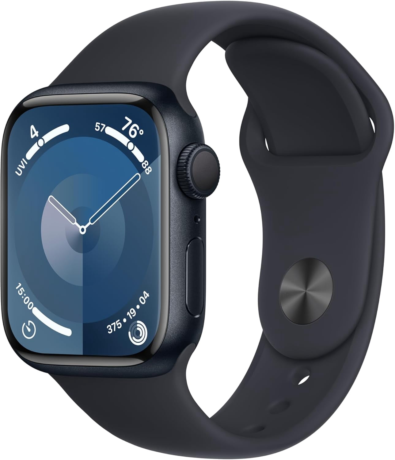 Refurbished Apple Watch Series 9 Aluminum 41mm A2978 (GPS Only, No Cellular) Midnight (Grade A+)