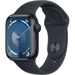 Rénovés Apple montre Series 9 Aluminium 41mm A2978 (GPS Seulement, pas de cellules) Midnight (Catégorie A+)