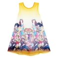 thumbnail image 1 of Girls Dress Tank Modern People Figure Print Pink 7 Years, 1 of 4