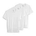 thumbnail image 1 of Jockey T-Shirt de Dessous à Col Ras du Cou Extensible en Coton pour Homme - Lot de 3, 1 of 9