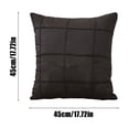 thumbnail image 3 of Brushed Pillowcase Line Back Cushion Pillow Case For Sofa Bedroom, 3 of 5