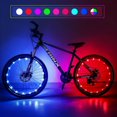 thumbnail image 3 of OUSITAID 2 Tire Pack Color Changing Bike Wheel Lights  7 Colors in One Waterproof Bicycle LED Lights, 3 of 7