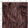 thumbnail image 2 of Soimoi Brown Rayon Crepe Fabric Wild Animal Skin Decor Fabric Printed BTY 46 Inch Wide, 2 of 6
