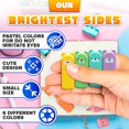 thumbnail image 4 of YSTIANN 6-Pack Mini Bear Fluorescent Highlighters - Assorted Colors, Cute Bear Design Marker Set, Multi-Color Highlighters for Highlighting, Fun & Compact Markers, Bulk Pack WJ85-339, 4 of 9