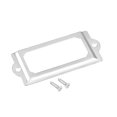 thumbnail image 4 of Unique Bargains 70x33mm Drawer Tag Label Metal Label Holder File Tag Frames Silver Tone 30 Pack, 4 of 6