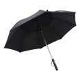 thumbnail image 1 of 62 Inch 2600mAh USB Rechargeable Fan Umbrella, Windproof UV Protection Double Canopy Golf Umbrella with Portable Cooling Fan for Outdoor Activities, 1 of 7