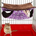 thumbnail image 3 of Pet Hammock, Double Layer Interlayer Warm Steady Pet Hanging House, For Squirrel Small Pets S, 3 of 8