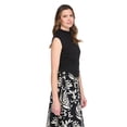 thumbnail image 4 of George Women's Funnel-Neck Side Ruched Top, 4 of 6