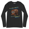 thumbnail image 1 of My Six Pack Turned Into A Keg  Unisex Long Sleeve Tee, 1 of 8