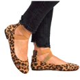 thumbnail image 4 of Womens Solid Color Autumn Asakuchi Elastic Band Dance Fashion Flat Shoes, 4 of 9