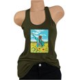 thumbnail image 4 of SMihono Hauts pour Femmes Débardeur pour Femmes Femme Impression Tournesol Col Rond Sans Manches Chemise Décontractée Tunique Débardeur Blouse Débardeurs pour Femmes Hauts d'Été pour Femmes, 4 of 4