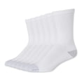 thumbnail image 1 of Hanes Men's P6 Cushion Odor Protection Crew Socks, 1 of 3