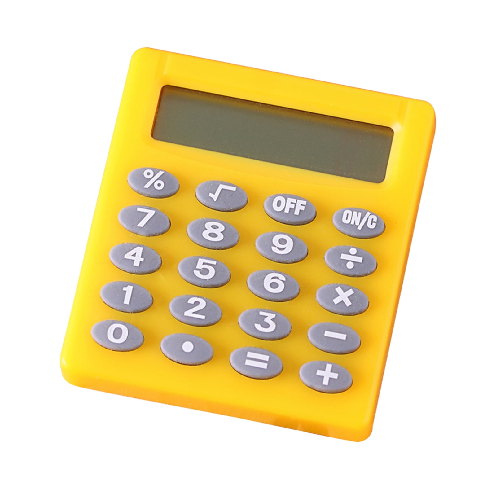 Mini Calculator 8-Digit Display Pocket Calculator Battery Powered Random Colors Suitable for Children School Students Office Supplies