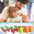 thumbnail image 1 of Clearance under $1 Tyidzon Watermelon Shape Popsicle Molds with Handles Reusable Popsicles Molds Easy To Demould Drip-Proof with Sticks Popsicle Molds, 1 of 3