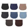 thumbnail image 4 of Maternity Pregnancy Adjustable Elastic Belt Pants Extended Button (Khaki), 4 of 5