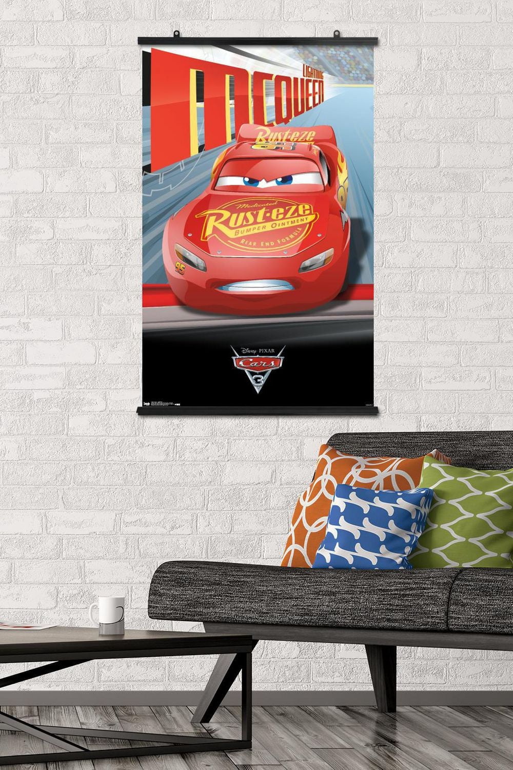 Disney Pixar Cars 3 - Lightning Wall Poster
