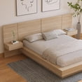 thumbnail image 2 of Nexera Napa 4-Piece Platform Bedroom Set With Floating Nightstand, 2 of 8