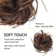 thumbnail image 4 of Tousled Updo Messy Bun Hair Piece Elastic Synthetic Hair Scrunchies Ponytail Extension, 4 of 7