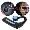 thumbnail image 4 of Headphs Bluetooth 5.1 170mAh Sports Ear Hook Style Earph Voice-Control Function Sweat for Driving Gym Sport Jogging Indoor Black and Blue, 4 of 8