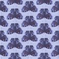 thumbnail image 1 of Ahgly Company Machine Washable Indoor Square Transitional Deep Periwinkle Purple Area Rugs, 5' Square, 1 of 7