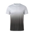 thumbnail image 2 of BOBOGOJP Mens T Shirts Graphic Short Sleeve Crew Neck Tops Work Solid Color Pullover (Gray,3XL), 2 of 3