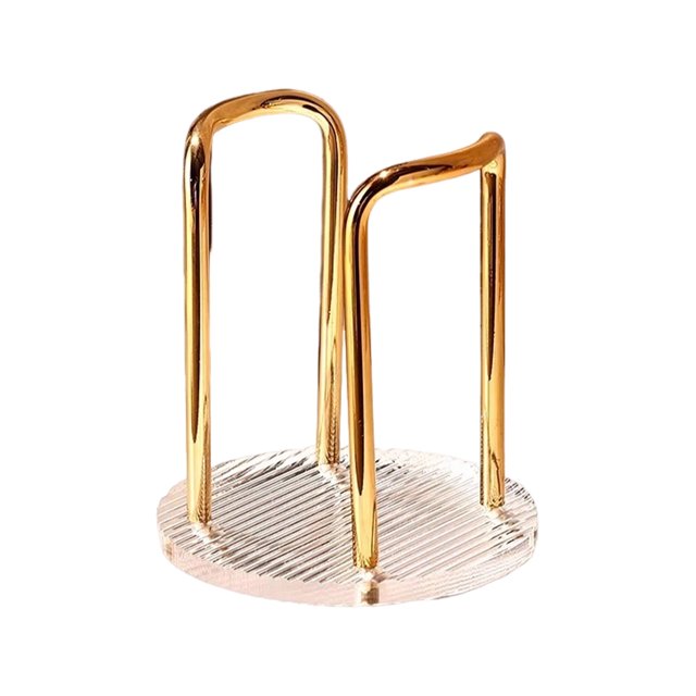 Thinsony Cups Organizer Rack Durable Easy-to-Clean For Cup Dispenser Cup Dispenser Holder Paper Cup Dispenser golden only