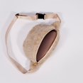 thumbnail image 2 of Sac Banane Unisexe Souple Pliable Léger Filles Garçons Sac Polyvalent (Blanc), 2 of 7