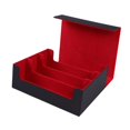 thumbnail image 4 of Bunblic Trading Card Deck Box Card Case for Basketball Cards, Collectible Cards, TCG Black and Red, 4 of 8