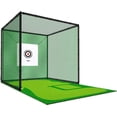 thumbnail image 1 of PreAsion Golf Practice Network Portable Foldable Golf Hitting Cage Golf Training Golf Cage Hitting Net, 1 of 5