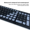 thumbnail image 2 of Wireless Keyboard Waterproof 2.4G  Keypad Mechanical Foldable Silicone Computer Accessory Home Travel Tablet, 2 of 10