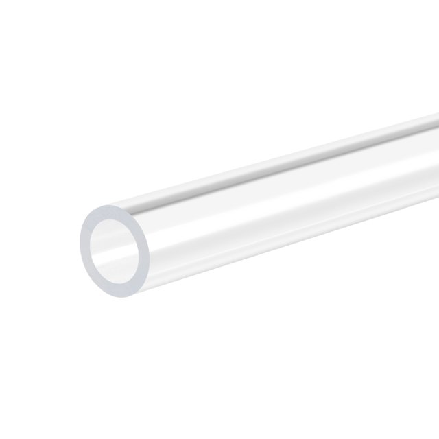 Unique Bargains Tube Rond en Acrylique Rigide Transparent 7mm ID x 10mm OD x 305mm Lot de 2