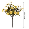 thumbnail image 2 of Windproof Mums for Outdoor Fall Realistic Sunset Garden Flowers, 2 of 3
