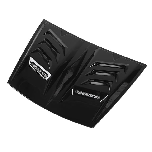 Hood Air Vent Trim Cover Engine Cooling Aerodynamic Design Universal Fit