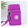 thumbnail image 2 of Woman‘s Cell Phone Bag with Large Capacity Wrist Strap Prints Design for Outdoor School Office Commute, 2 of 3