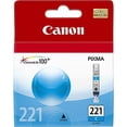 thumbnail image 1 of Canon CLI-221 Cyan Ink Tank, 1 of 2