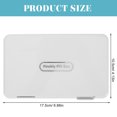 thumbnail image 2 of WRITWAA 1Set White Rectangular Abs Travel Pills Organizer Weekly Pill Organizer Travel 6.88X4.13X1.77in, 2 of 8