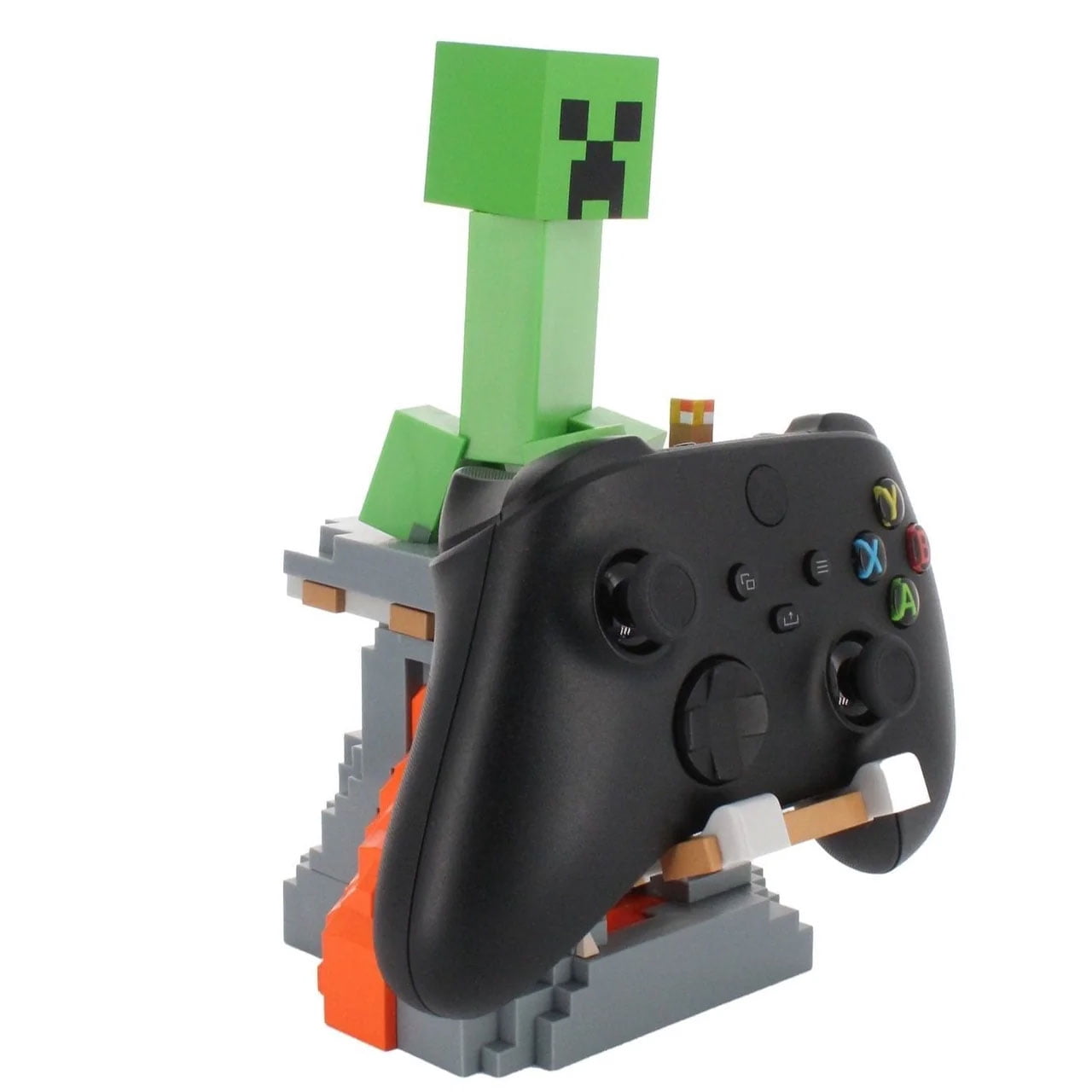 Exquisite Gaming Minecraft: Creeper Cable Guy R.E.S.T support d'appareil de figurine