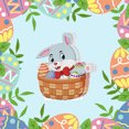 thumbnail image 5 of EGNMCR Easter DIY 5D Diamond Art Painting Kits, Easter Rabbit Eggs Tabletop Decoration With LED String Light, Cute Diamond Paintings Ornament For Easter Day, Gift, 5 of 5