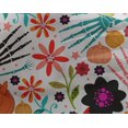 thumbnail image 4 of oneOone Georgette Viscose White Fabric Skull Sewing Craft Projects Fabric Prints By Yard 42 Inch Wide, 4 of 4