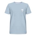 thumbnail image 4 of SDNall Shorts pour Hommes Hommes Imprimé Col Rond Décontracté Mode Manches Courtes Blouses Col Rond Chemises Chemises pour Hommes,T-Shirts à Manches Longues pour Hommes,Chemises à Manches Longues pour Hommes, 4 of 8