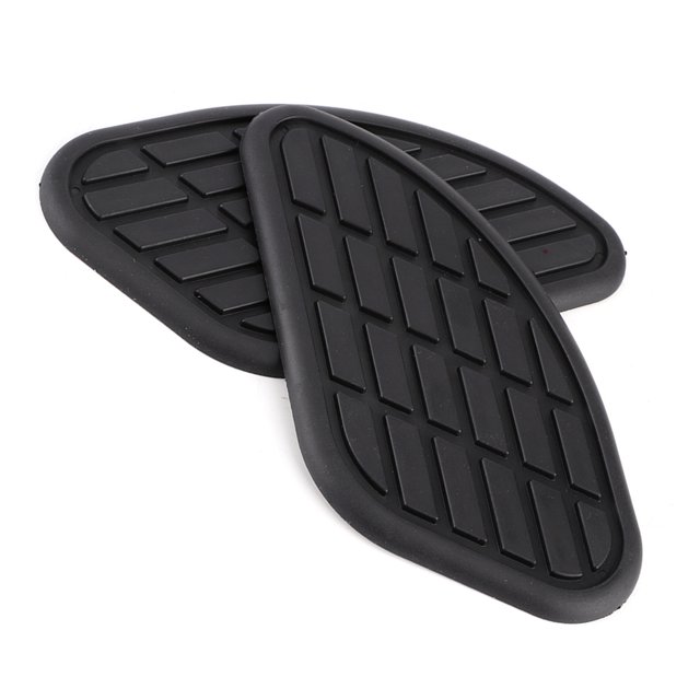 Motorcycle Fuel Tank Traction Pad Protector, Pair of Universal Motorcycle Rubber Tank Pad Side Gas Panels Knee Grip Protector Vintage Universal Knee Grip Decals for Knee Protect