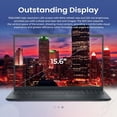 thumbnail image 4 of Dell Inspiron 15 3520 15.6" FHD Touch Laptop, Intel i7-1255U, 64GB RAM, 2.28TB Storage(2TB SSD+ 288GB Docking Station Set), Intel Iris Xe Graphics, Numeric Keypad, HD Webcam, Wi-Fi, Black, Win 11 S, 4 of 9