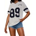 thumbnail image 2 of Hauts Actifs pour Femmes Hauts à Col pour Femmes T-Shirt Décontracté Haut T-Shirt Uni à Manches Longues Femmes T-Shirt à Manches Longues Femmes T-Shirt de Course Femmes T-Shirt Femmes T-Shirt à Manches Longues Femmes Course, 2 of 4
