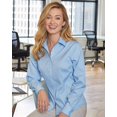thumbnail image 4 of Chemise Oxford Sans Repassage pour Femmes, P, Bleu Brume, 4 of 5