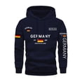 thumbnail image 1 of Men's Fall Winter Hooded Drawstring Sweatshirt Loose Fit Casual Sweater for Everyday Leisure, 1 of 2